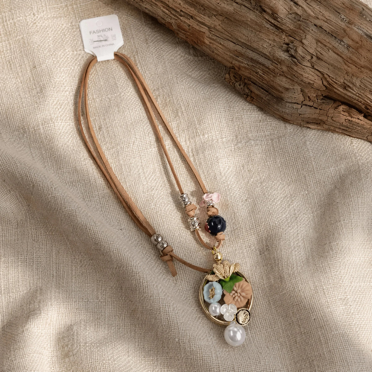 The Earthbound Wooden Pendant