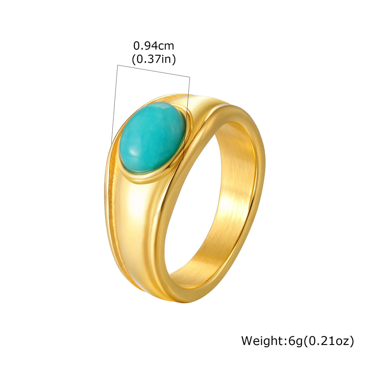 The Gaia Shield Statement Ring