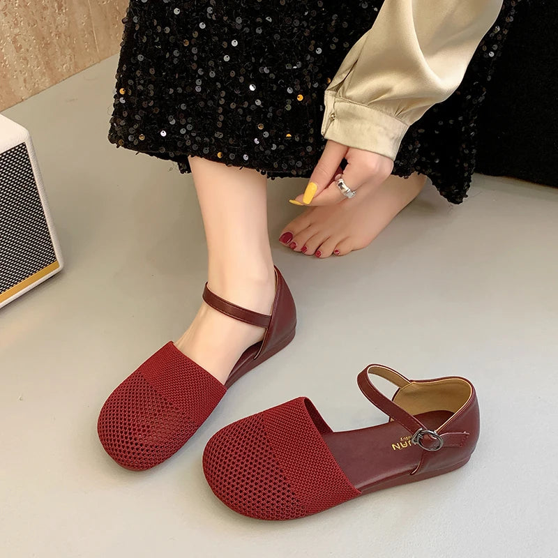 The Ibiza Handwoven Huarache Flats