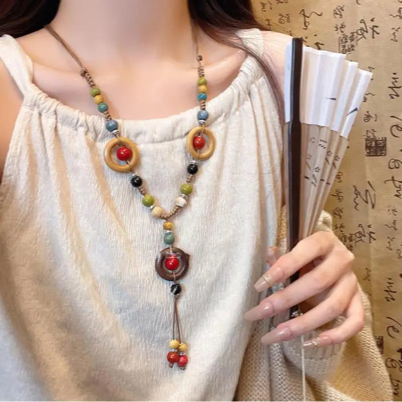 The Earthbound Wooden Pendant