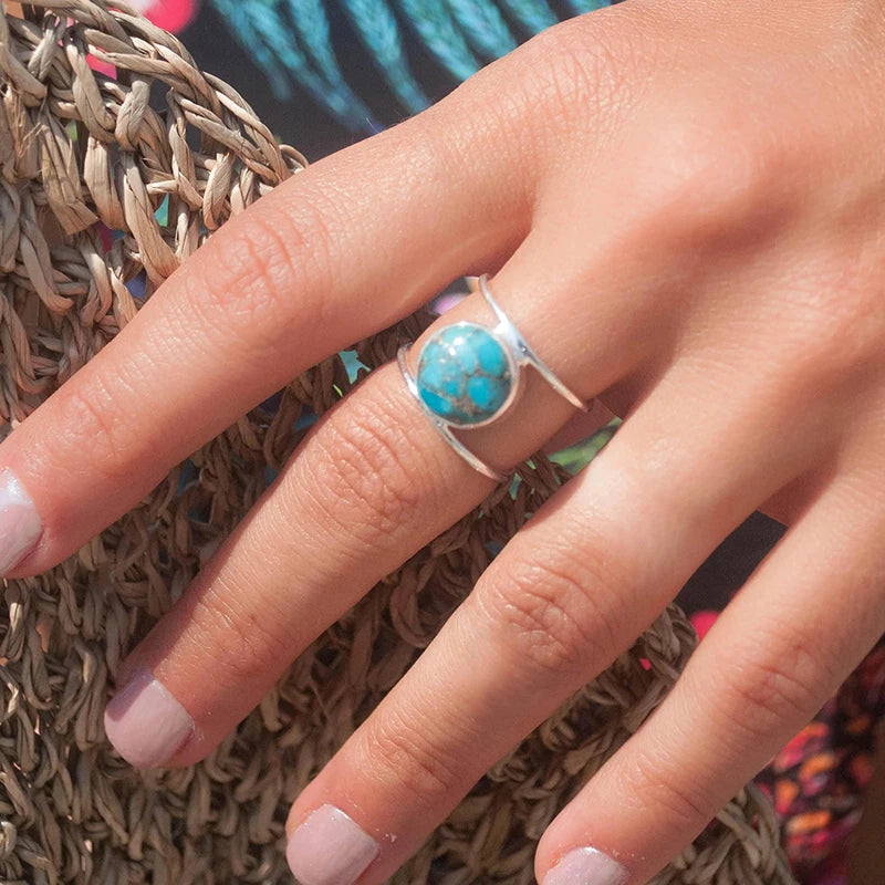 The Desert Sun Turquoise Ring