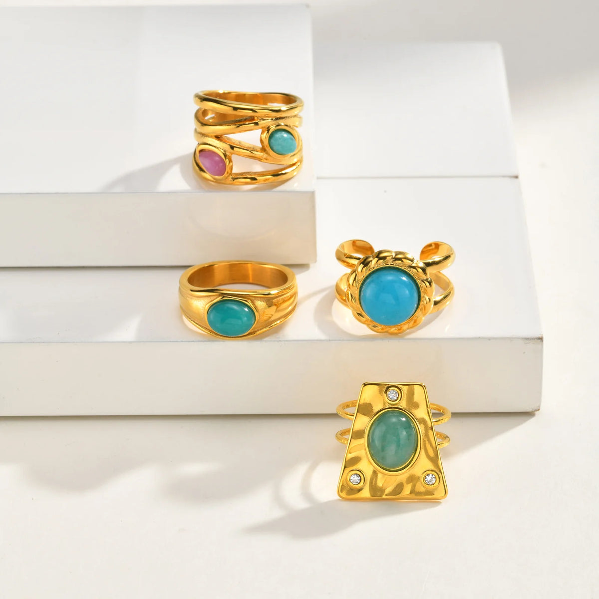 The Gaia Shield Statement Ring