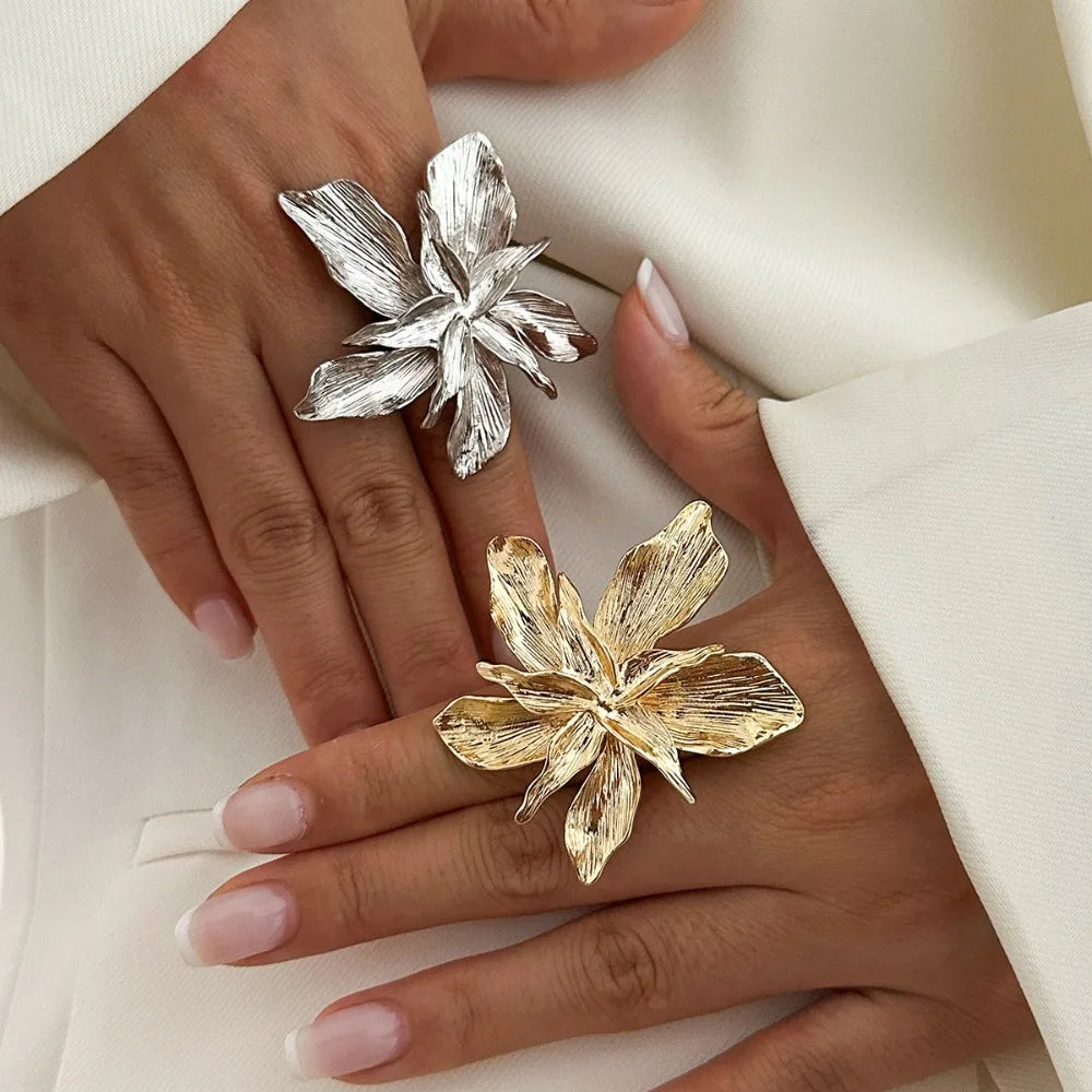 The Wildflower Blossom Open Ring
