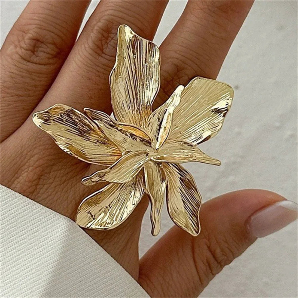 The Wildflower Blossom Open Ring