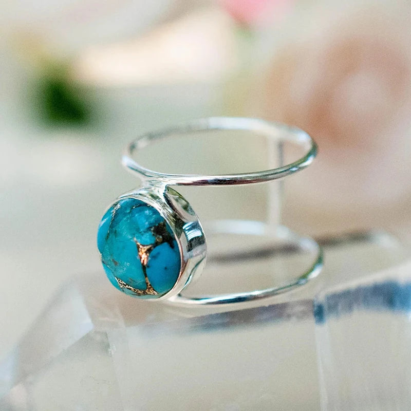The Desert Sun Turquoise Ring