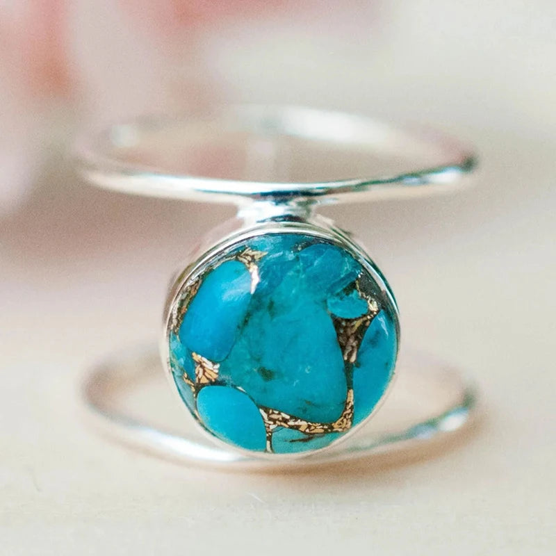 The Desert Sun Turquoise Ring