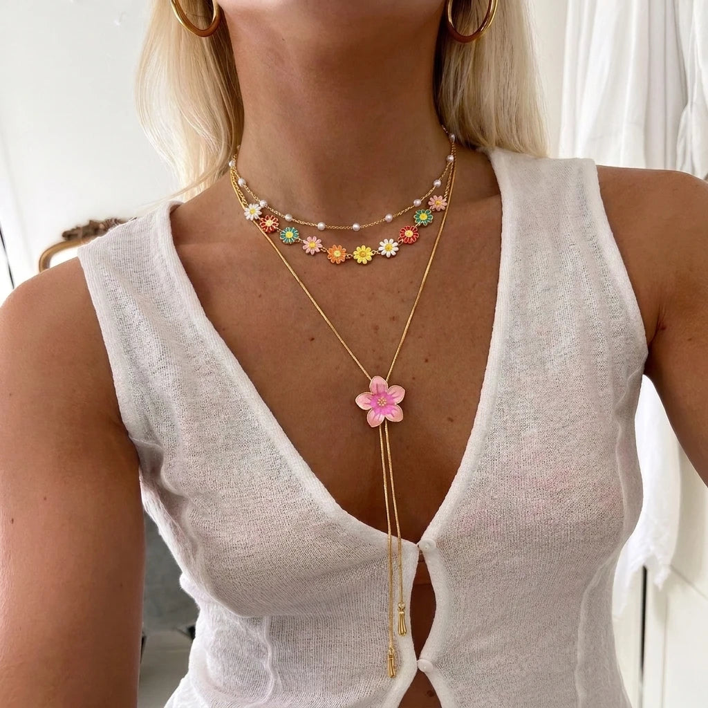The Pearl & Meadowbloom Y-Choker